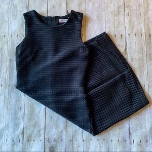 Calvin Klein Midi fitted Black Dress | 4